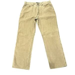 Eddie Bauer Men's Original Fit Corduroy Pants Sand Size 36x32